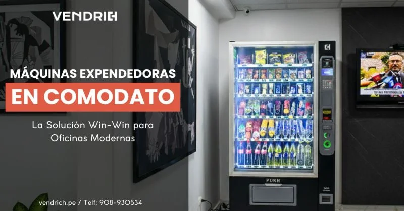 Máquinas expendedoras en comodato: La solución sin inversión para tu empresa