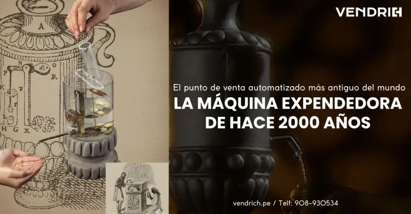 La primera máquina expendedora de la historia: Un invento de hace 2000 años