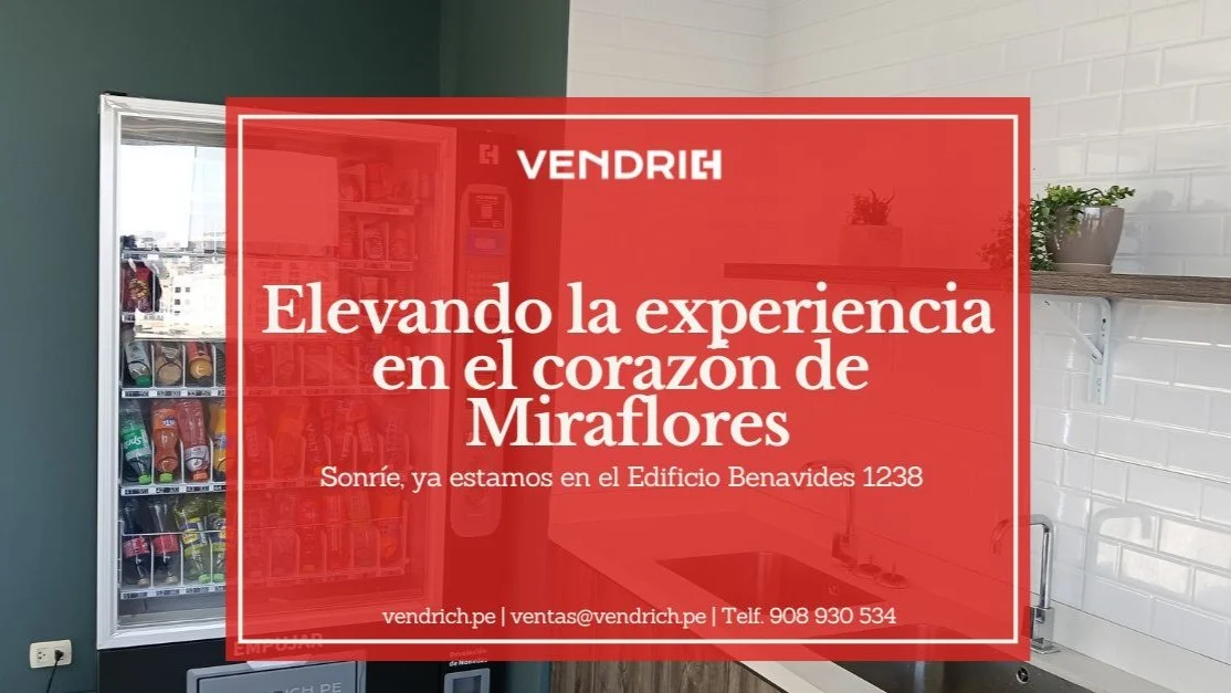 Modernizando la pausa: Vendrich llega al Edificio Empresarial de la Av. Benavides 1238