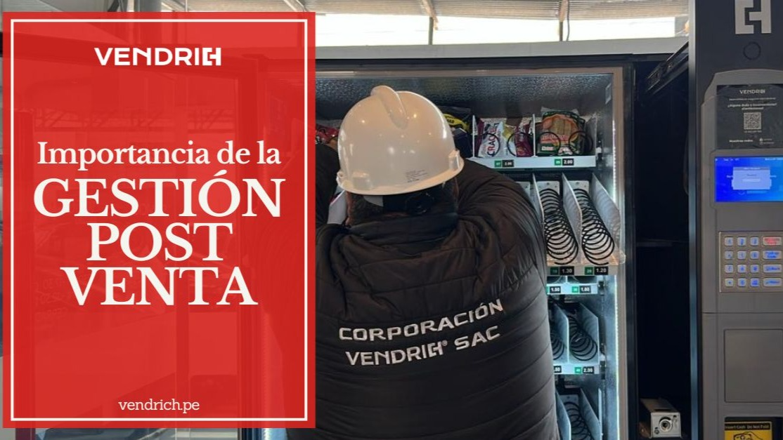 La venta de una máquina expendedora No Termina con el “Sí” del cliente: La importancia de la gestión postventa en el Negocio Vending
