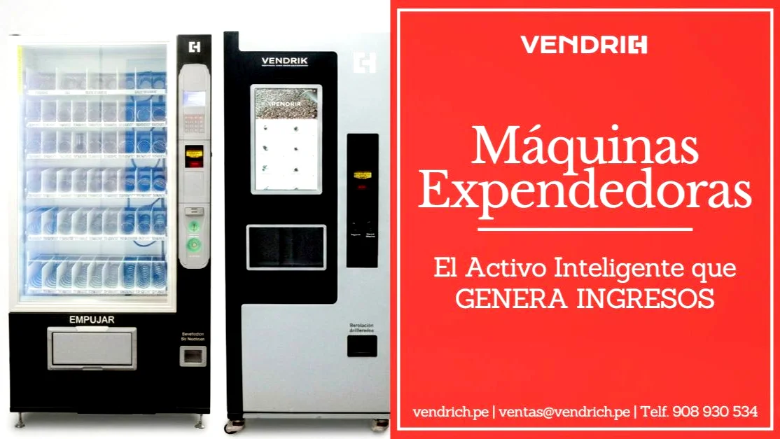 Máquinas expendedoras: El activo inteligente que genera ingresos en Perú